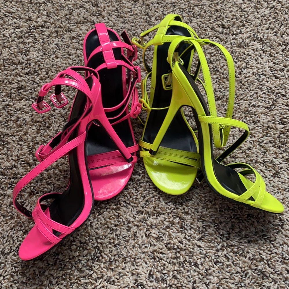 Neon heels - Picture 2 of 4
